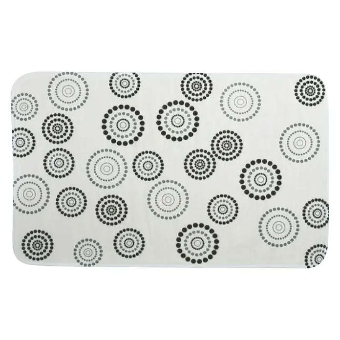 MSV Kupaonski tepih Dots - 75 x 45 cm - Pogled s gornje strane