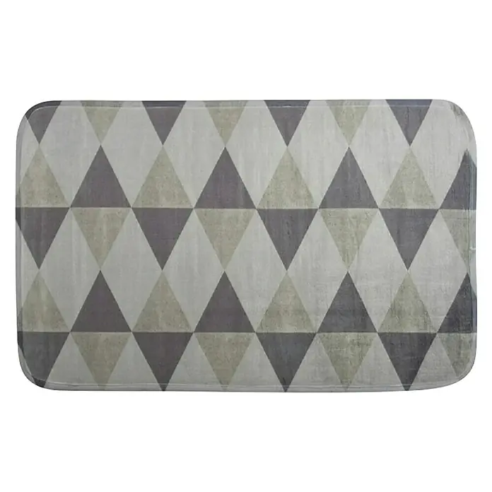 MSV Kupaonski tepih Skara - 75 x 45 cm - Pogled s gornje strane