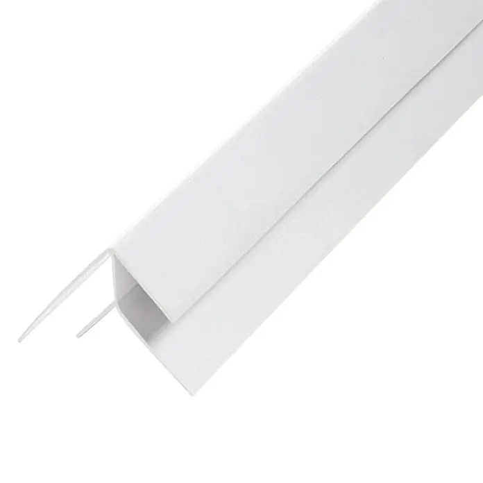 BaukulitVox Basic-Line Unutarnji i vanjski kutni profil - Bijele boje, 3.000 x 40 x 40 mm - Detaljan prikaz