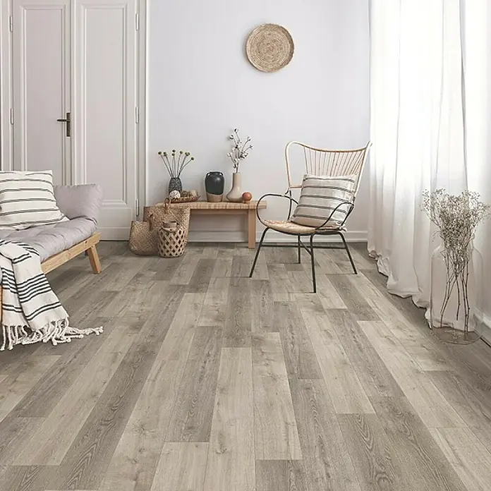 Podna vinilna obloga - 1.220 x 180 x 3,5 mm, Rustikalni pod - Živopisni prikaz
