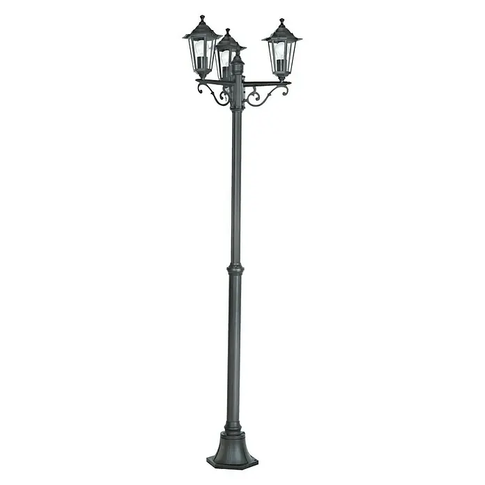 Eglo Laterna 4 Buitenlampen - 60 W, Zwart, Ø x h: 55 x 192 cm - Vooraanzicht