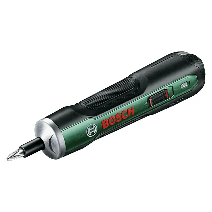 Bosch Akumulatorski odvijač Push Drive - 3,6 V, 1 baterija, 1,5 Ah, Broj okretaja pri praznom hodu: 0 okr/min - 360 okr/min - Dijagonalni pogled