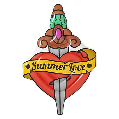 Madrac na napuhavanje Summer Love Tatoo