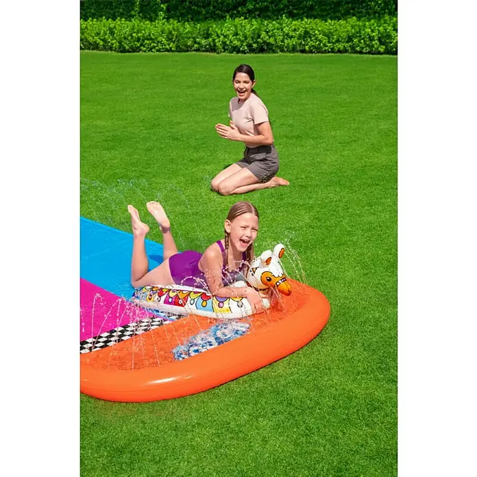 Bestway Vodeni tobogan H2OGO! Llama Rama - Više boja, Š x D: 138 x 587 cm - Živopisni prikaz