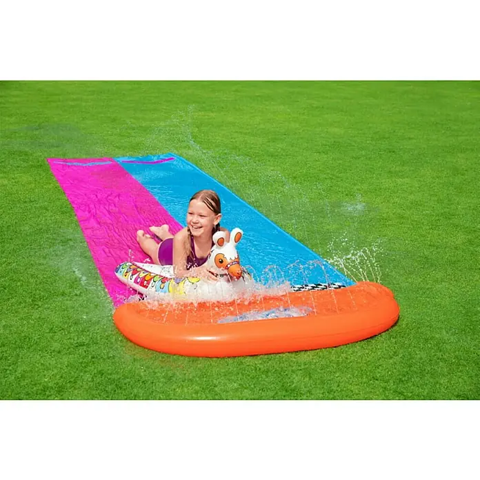 Bestway Vodeni tobogan H2OGO! Llama Rama - Više boja, Š x D: 138 x 587 cm - Živopisni prikaz
