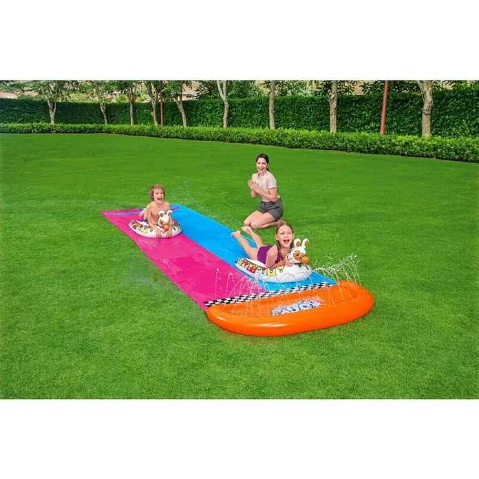 Bestway Vodeni tobogan H2OGO! Llama Rama - Više boja, Š x D: 138 x 587 cm - Živopisni prikaz