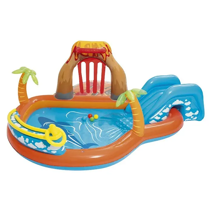 Bestway Dječji bazen Lava Lagoon - 265 x 265 cm - Dijagonalni pogled