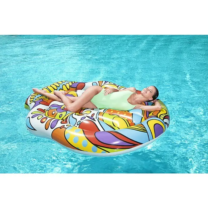 Bestway Jastuk na napuhavanje POP Fiesta Skull - D x Š: 190 x 139 cm, Više boja - Živopisni prikaz