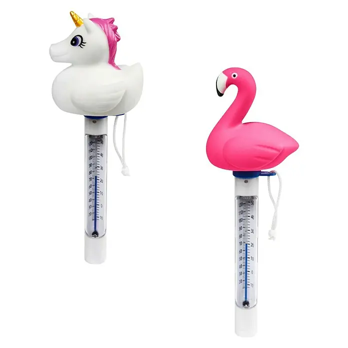 Termometar za bazen Unicorn ili Flamingo Flowclear - Prikladno za: Bazen - Dijagonalni pogled