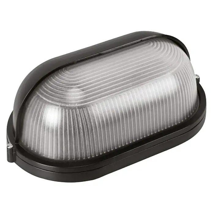 Vanjska zidna LED svjetiljka Lumera - 6 W, 215 x 90 x 105 mm, Crne boje, IP65 - Dijagonalni pogled