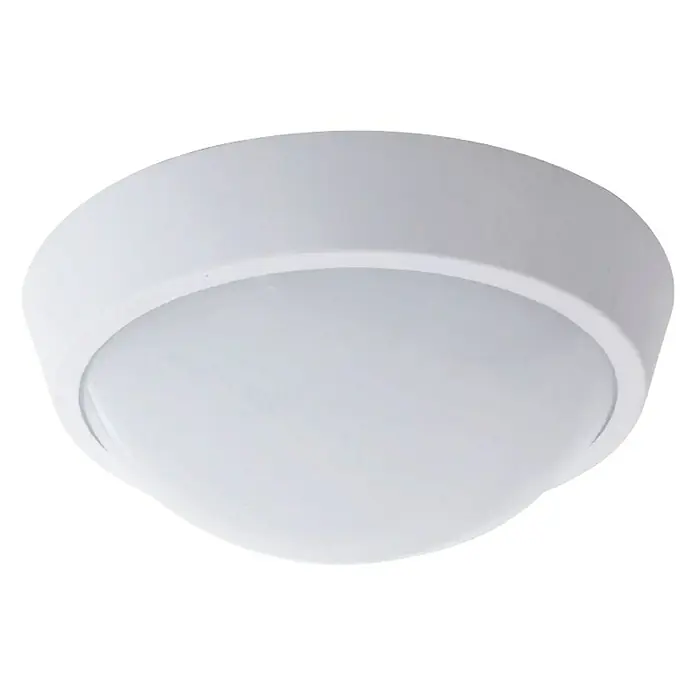 Okrugla stropna LED svjetiljka Lumera - 10 W, Ø x V: 170 x 75 mm, Bijele boje, Hladna bijela - Pogled sprijeda