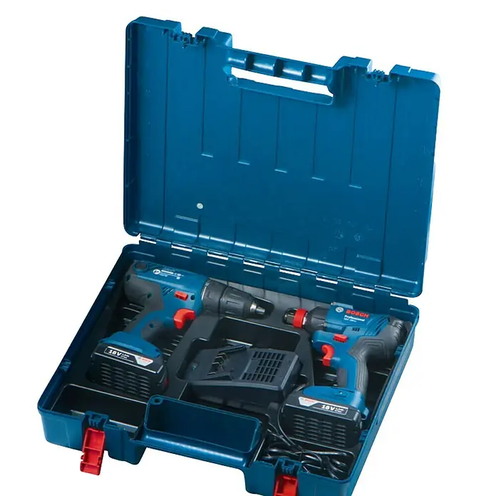 Bosch Professional Set strojeva GDX 180LI + GSR 180LI - 18 V, 2 baterije, 1,5 Ah - Dijagonalni pogled