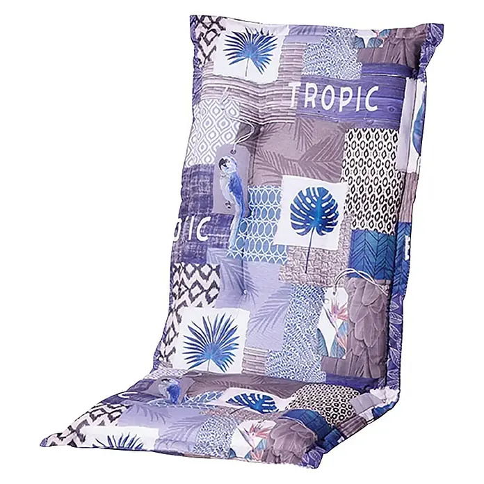 Madison Jastuk za sjedenje Tropic Blue - D x Š x V: 105 x 50 x 6 cm, Više boja - Dijagonalni pogled