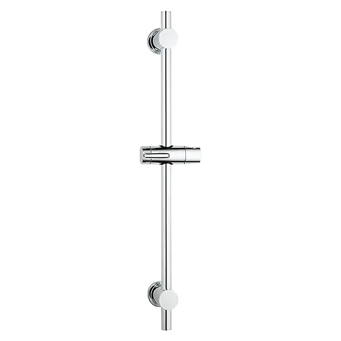 Camargue Tuš set Boha - Visina: 65 cm, Razmak provrta: Varijabilno, Krom - Pogled sprijeda