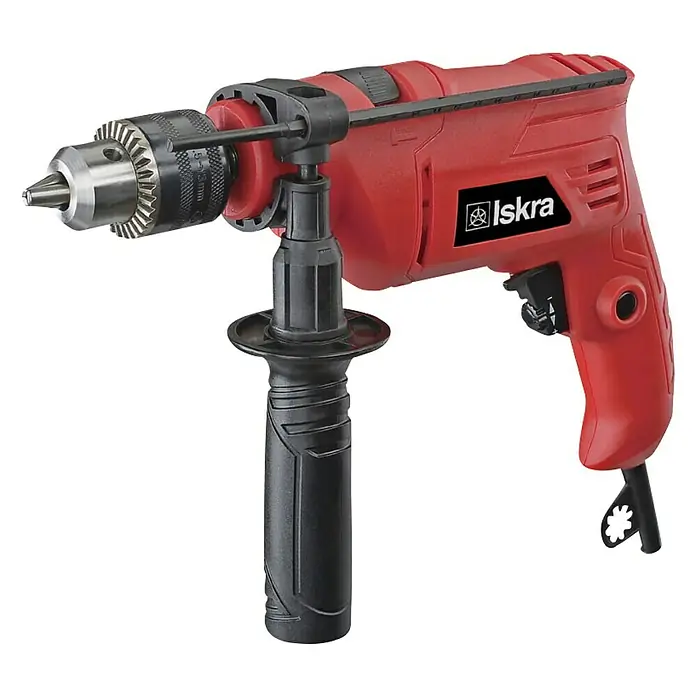 Iskra Bušilica GMX-BMC002 - 500 W, Broj okretaja pri praznom hodu: 0 okr/min - 3.000 okr/min - Dijagonalni pogled