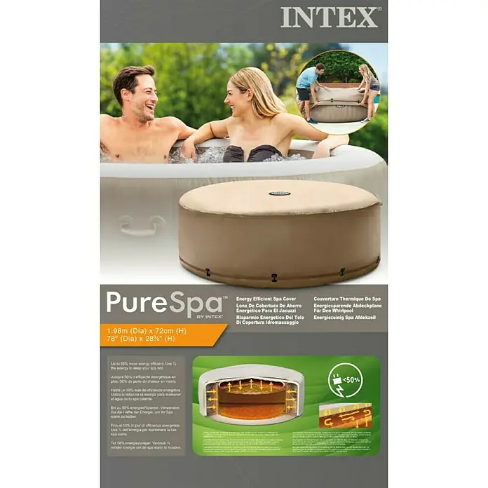 Pokrivač za bazen Intex - Promjer: 198 cm