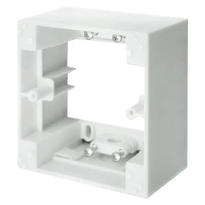 Schellenberg Nosač Rollopower - D x Š: 82 x 82 mm, Nadžbukno, Bijele boje - Dijagonalni pogled
