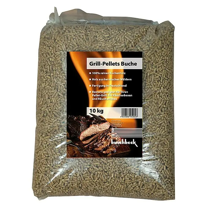 Buschbeck Drveni peleti - 10 kg - Pogled odozgo