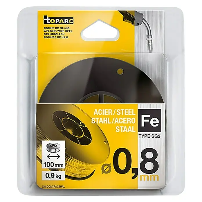 Gys Žica za zavarivanje - Čelik, Promjer: 0,8 mm, 0,9 kg - Pogled sprijeda