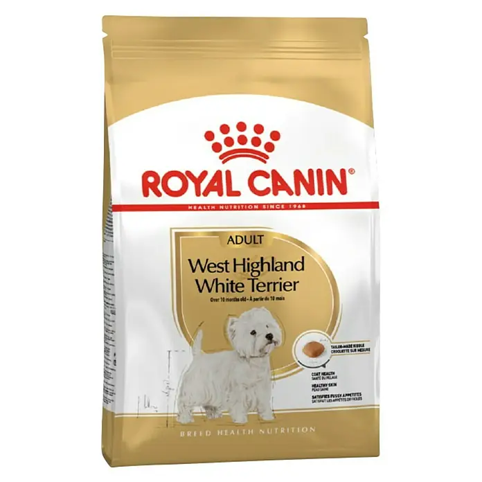 Royal Canin Suha hrana za pse BHN Westie - Psi - Pogled sprijeda