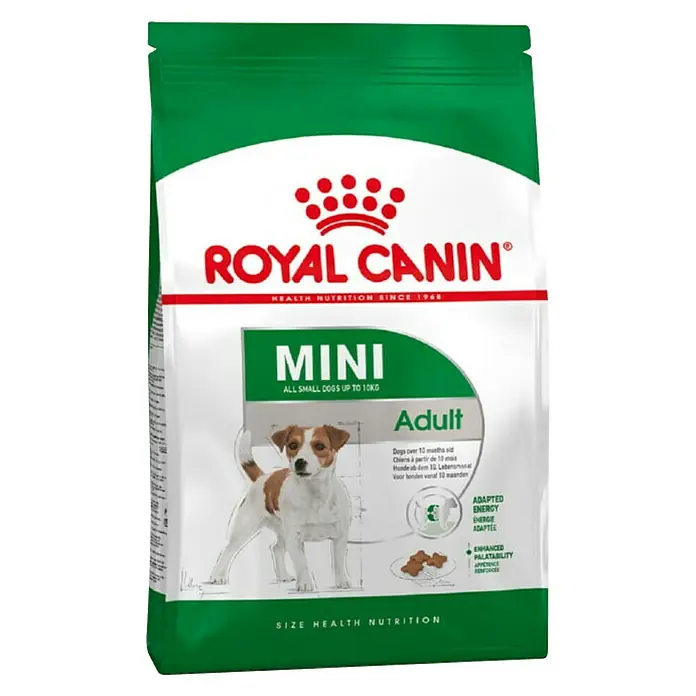 Royal Canin Suha hrana za pse SHN Mini Adult 2 kg - Analitički sastavni dijelovi: Sirove bjelančevine 27%, sirova ulja i masti 16%, sirova vlaknina 1.3% - Pogled sprijeda
