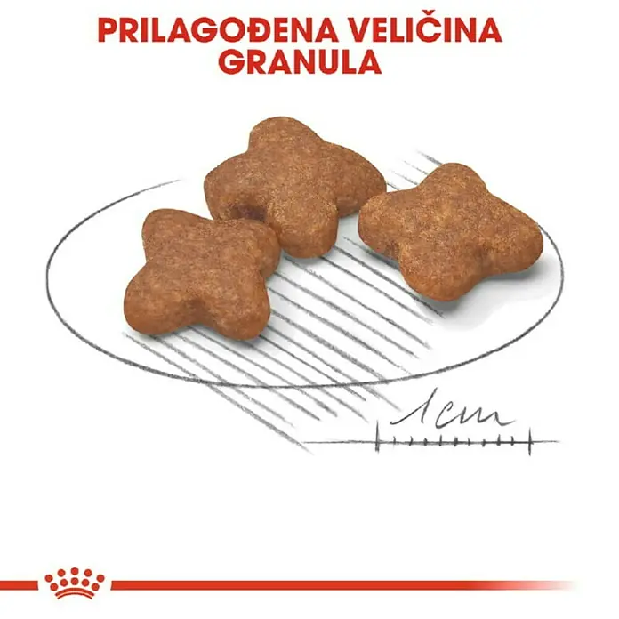 Royal Canin Suha hrana za pse SHN Adult 8+ 800 g - Analitički sastavni dijelovi: Sirove bjelančevine 27%, sirova ulja i masti 16%, sirova vlaknina 1.5%