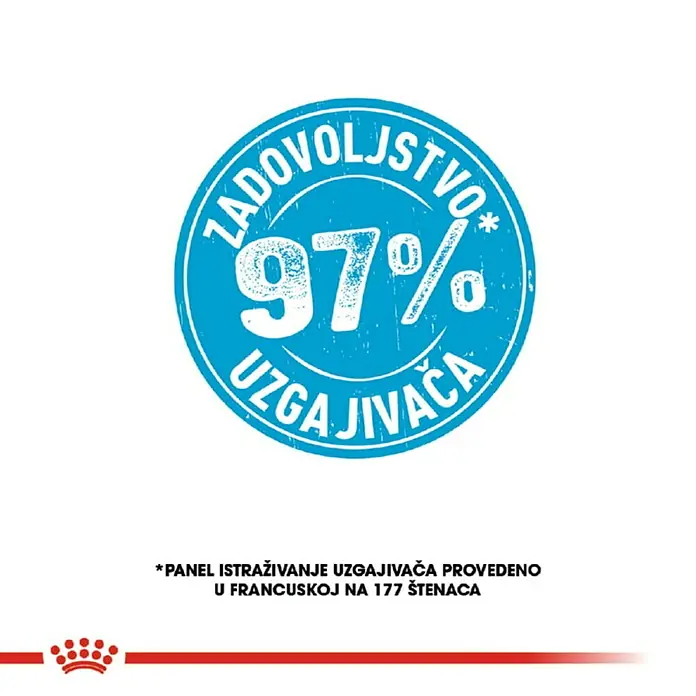Royal Canin Suha hrana za pse SHN Medium Puppy 4 kg - Analitički sastavni dijelovi: Sirove bjelančevine 32%, sirova ulja i masti 20%, sirova vlaknina 1.7%, NFE 30.3%