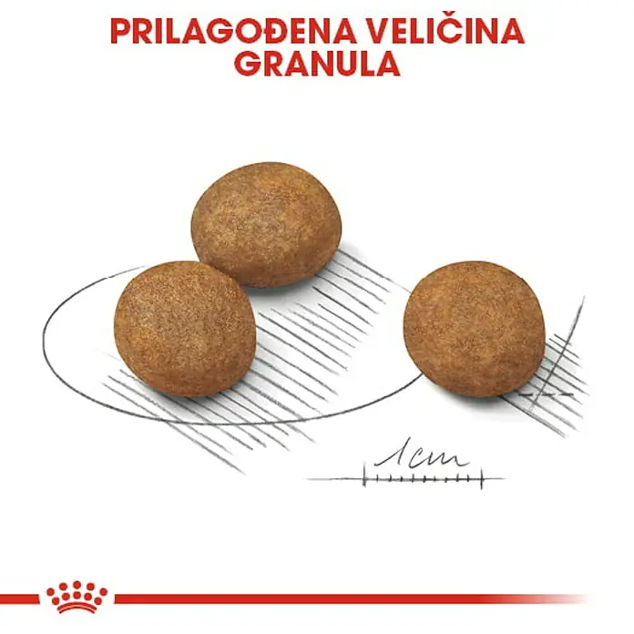 Royal Canin Suha hrana za pse SHN Maxi Puppy - Analitički sastavni dijelovi: Sirove bjelančevine 30%, sirova ulja i masti 16%, sirova vlaknina 2.6%, NFE 34.2%