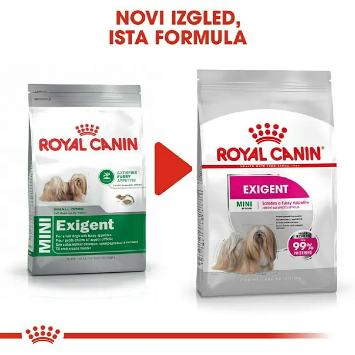 Royal Canin Suha hrana za pse CCN Mini Exigent 3 kg - Psi