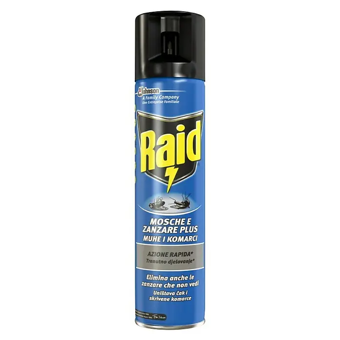 Raid Sprej protiv insekata - 400 ml - Pogled sprijeda