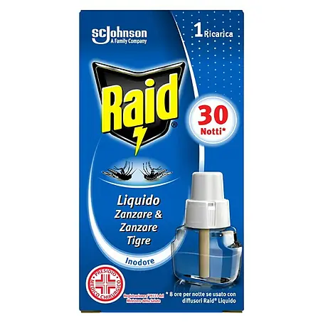 Raid  Paket za dodatno punjenje sprave za odbijanje komaraca