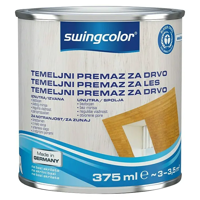 Temeljni premaz za drvo - Bezbojno, 375 ml - Pogled sprijeda