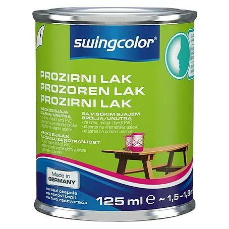 swingcolor  Prozirni lak za namještaj