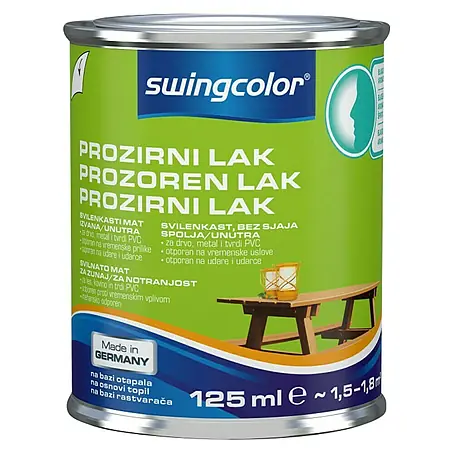 swingcolor  Prozirni lak za namještaj