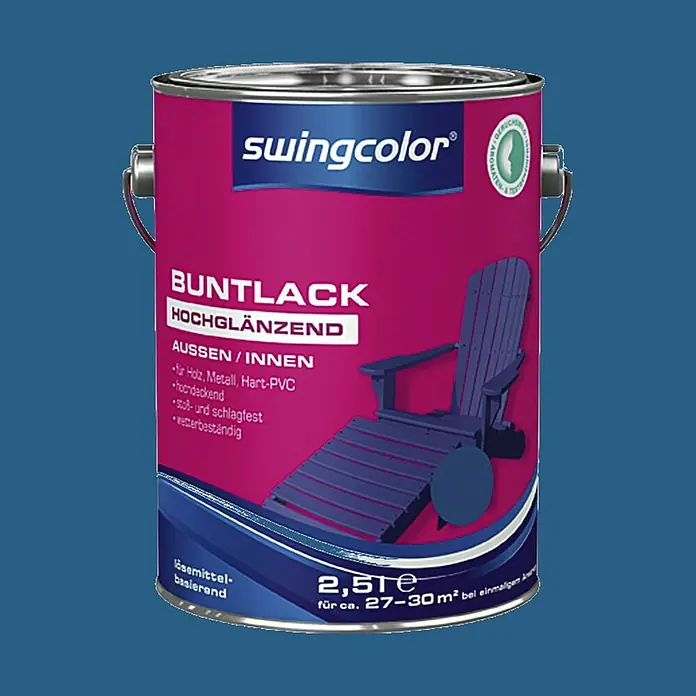 swingcolor Lak u boji - Boja: Plave boje, 2,5 l - Detaljan prikaz