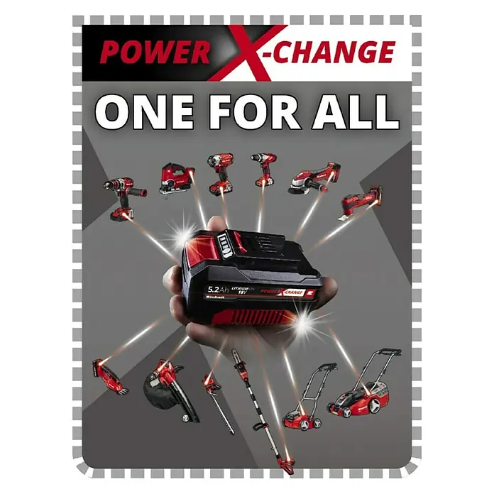 Einhell Power X-Change Akumulatorski usisavač za mokro i suho usisavanje TE-VC 18/10 LI-Solo - 18 V, Bez akumulatora, 10 l - Pogled odozgo