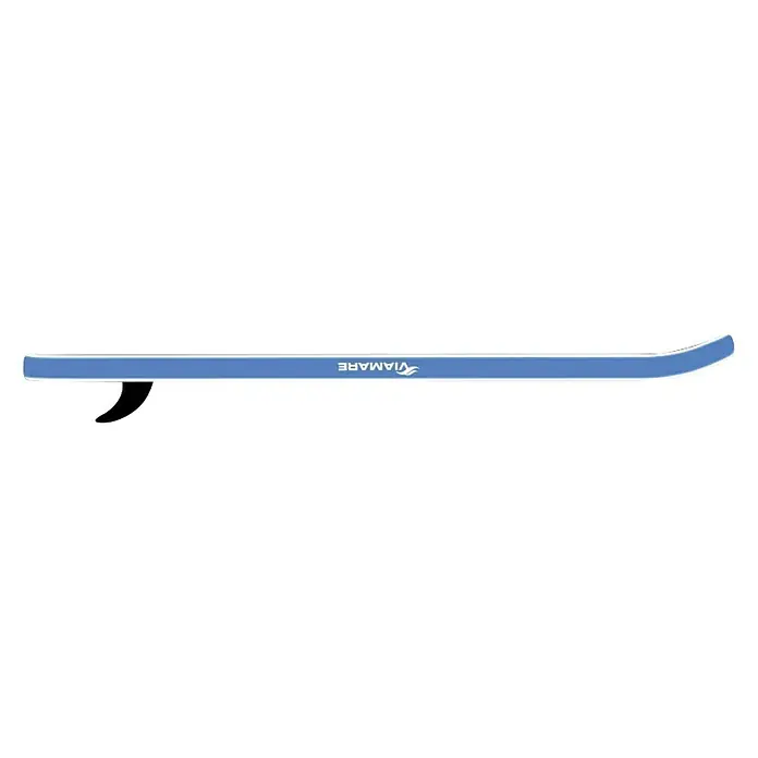 Viamare Juego de paddle surf 300 - L x An x Al: 300 x 75 x 10 cm, Carga útil: 100 kg, Hinchable, Azul/Blanco - Vista de perfil derecho