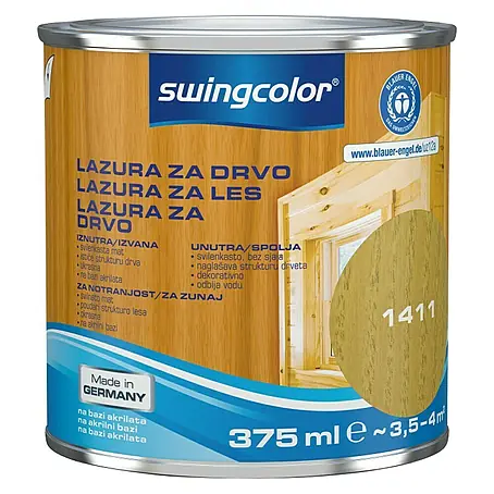swingcolor  Lazura za drvo