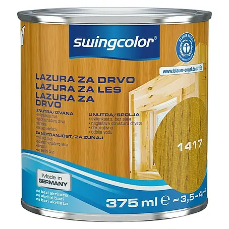 swingcolor  Lazura za drvo