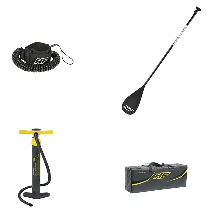 Hydro-Force SUP-daska Kahawai - D x Š x V: 3,1 m x 86 cm x 15 cm, Nosiva sila: 140 kg, Napuhljivo - Dijagonalni pogled