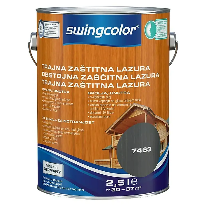 swingcolor Lazura za trajnu zaštitu -  - Pogled sprijeda