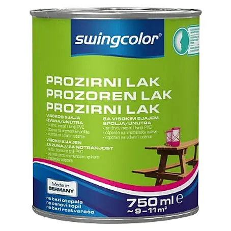 swingcolor  Prozirni lak za namještaj