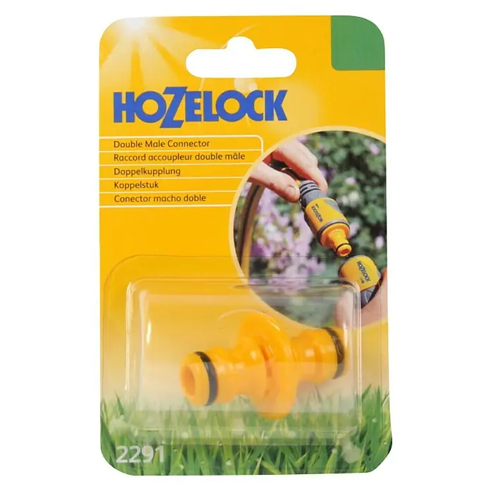 Spojnica za crijevo dvostruka Hozelock - Plastika, Spojka za crijeva - Pogled odozgo