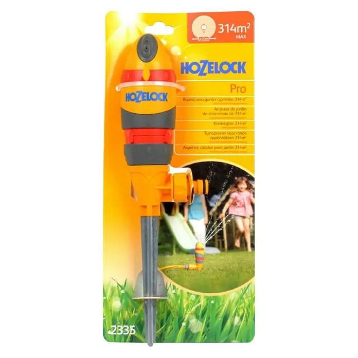 Hozelock Sektorski raspršivač za vrt - 17 x 16 x 4 cm, 10 bar - Pogled odozgo