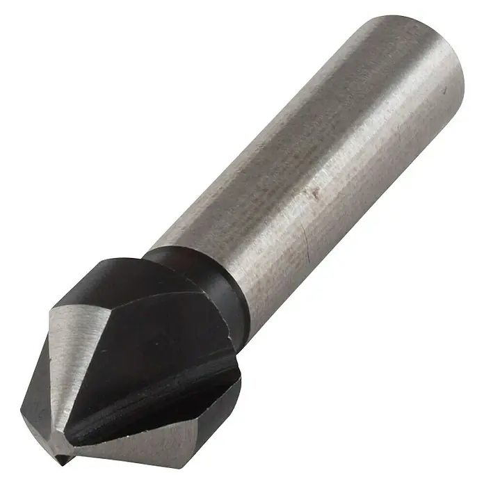Wolfcraft Kegelsenker - Durchmesser: 12 mm, HS-Stahl, Rundschaft - Diagonale Ansicht