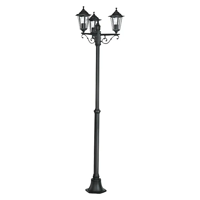 Eglo Laterna 4 Buitenlampen - 60 W, Zwart, Ø x h: 55 x 192 cm - Vooraanzicht