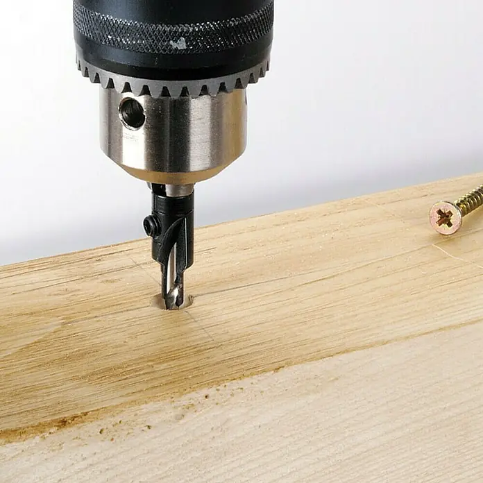 Wolfcraft Strojno svrdlo za drvo - Duljina: 65 mm - Proizvod u upotrebi