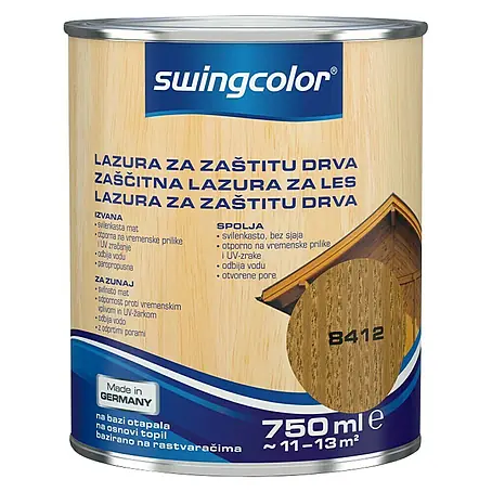 swingcolor  Lazura za zaštitu drva