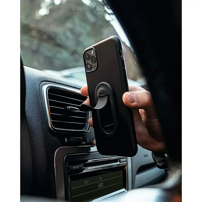 Smartphone-Halter Flapgrip - Schwarz - Stimmungsaufnahme