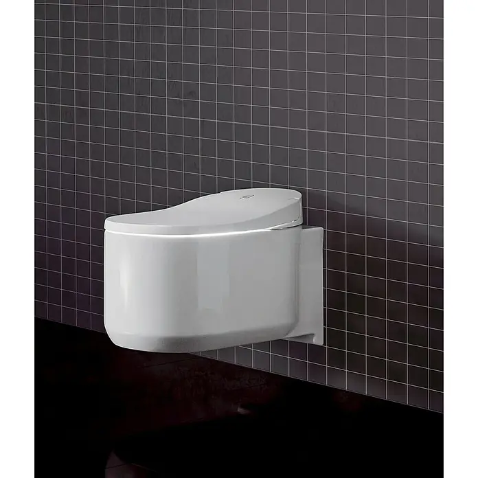 Grohe Wand-Dusch-WC-Set Sensia Arena - Spülrandlos, Mit antibakterieller Glasur, Spülform: Tief, WC Abgang: Waagerecht, Weiß - Stimmungsaufnahme